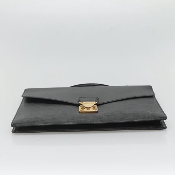 LOUIS VUITTON Epi Porte Documents Bandouliere Black M54462 - Picture 9 of 12